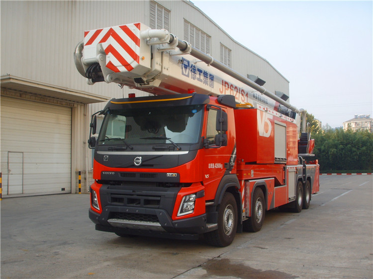 XCMG official 10000 liter water and foam tower fire truck JP62S1 62m fire fighting trucks for sale